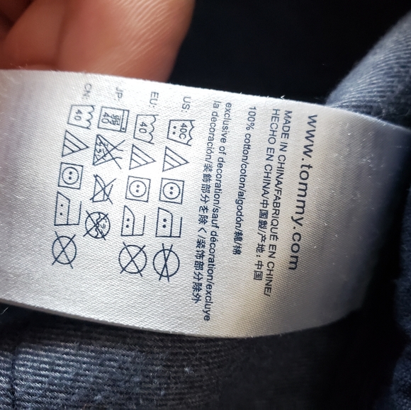 Tommy Hilfiger navy corduroy pants 34 x 30. - Picture 5 of 5